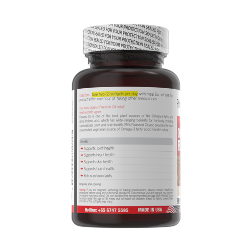 PN-Organic-Flaxeed-Oil-20B-(Left) PN Organic Flaxeed Oil