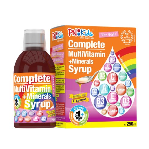 Syrup Multivitamin+Minerals for Girls Syrup Multivitamin+Minerals for Girls