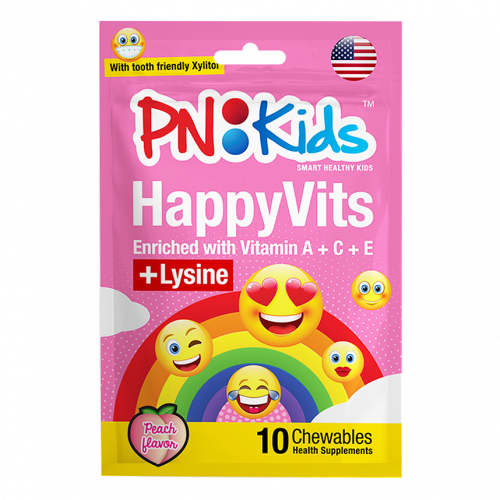 PNKids Happy Vita C Chewables Peach PNKids Happy Vita C Chewables Peach